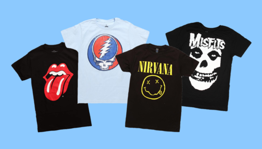 Top 10 most iconic band T-shirts of the last 50 years