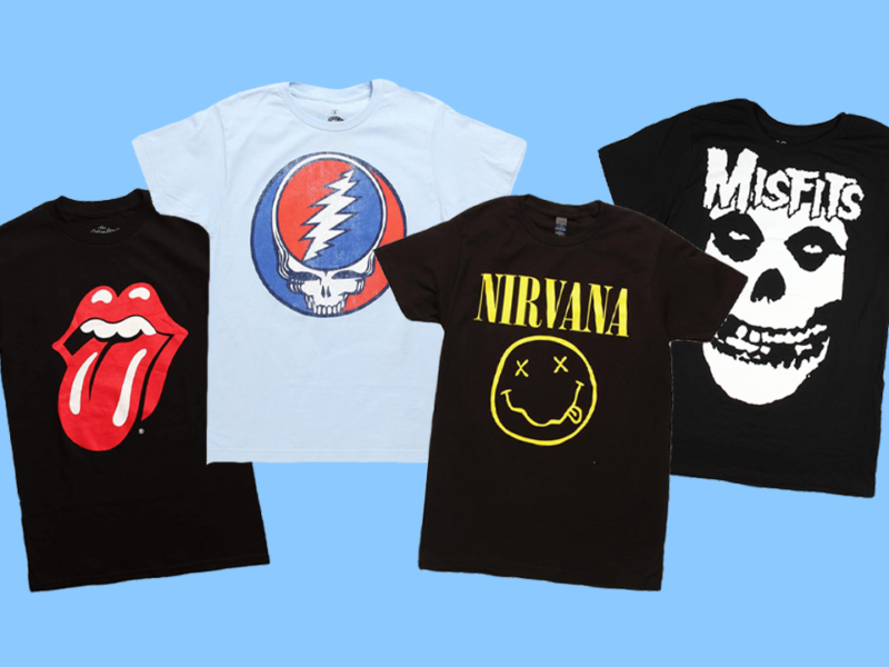 Top 10 Most Iconic Band T-Shirts Of The Last 50 Years