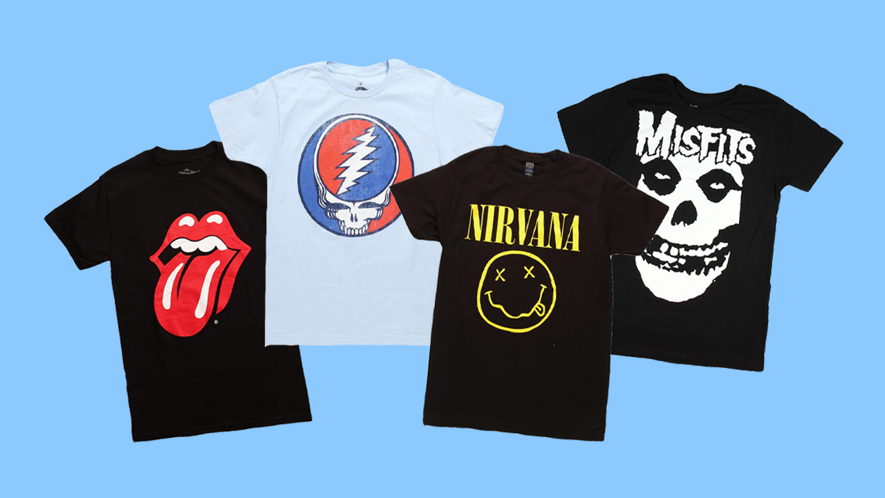 Top 10 iconic band T-shirts the 50 years - DecoNetwork