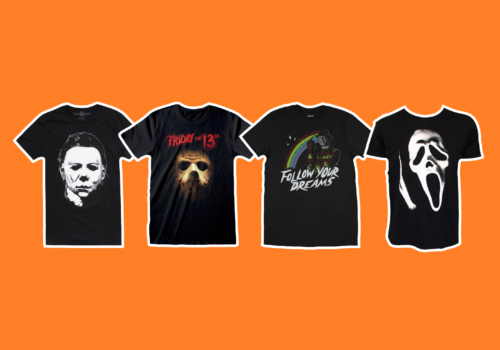 Top 10 Most Iconic Horror Movie Characters On T-Shirts