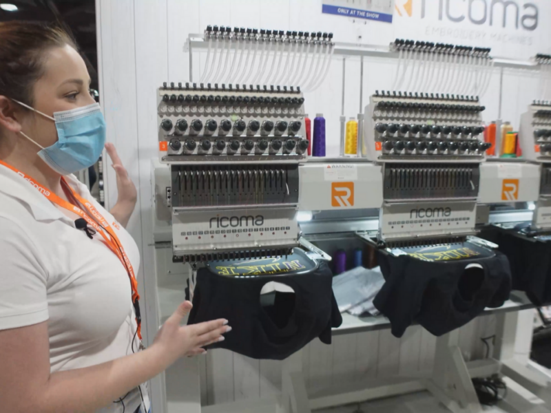 A look at three of Ricoma Embroidery’s Top-Selling Machines for 2022