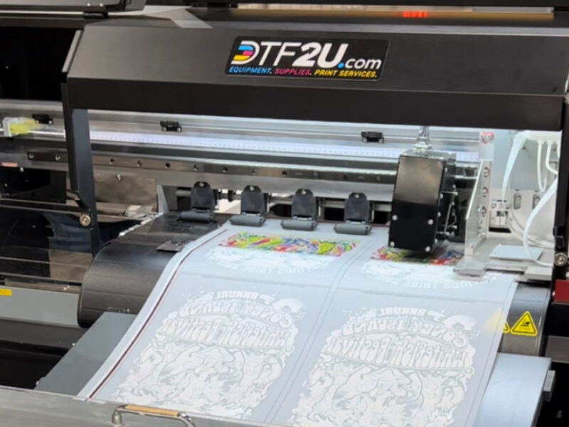 How To Print Garments Using Direct-to-Film Printers