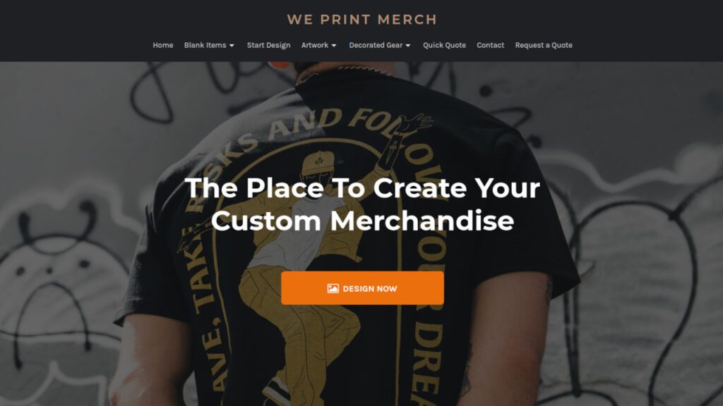 10 screen printing homepage best practices to boost sales - call to action, cta, screen printing, website, online store, ecommerce, best practices, graphic tee, graphic tees