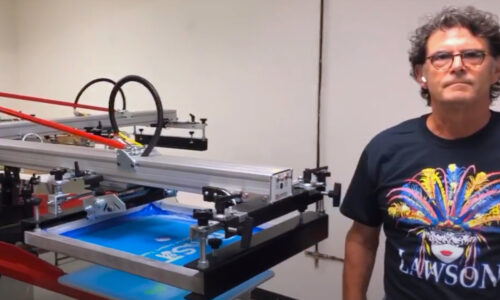 Lawson Mini Trooper Automatic Screen Printing Press