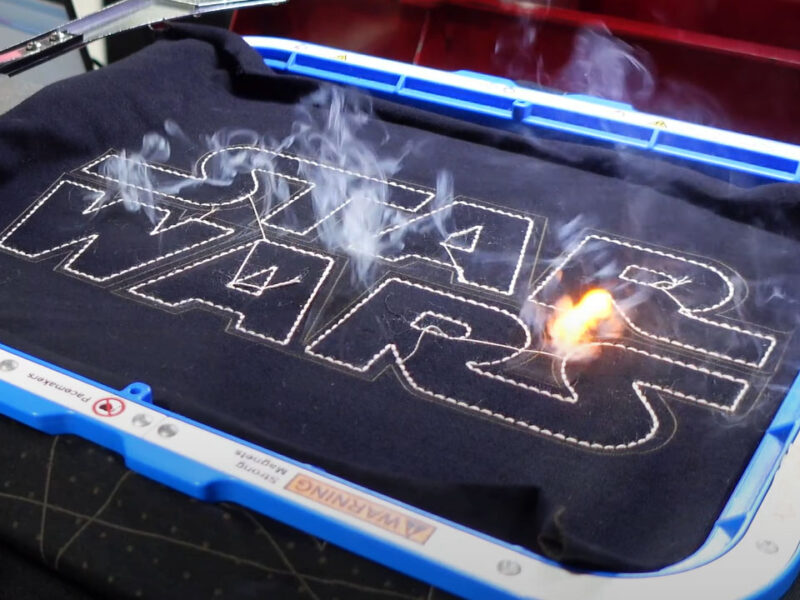 The NanoTech Z-Galva Laser Machine For Applique