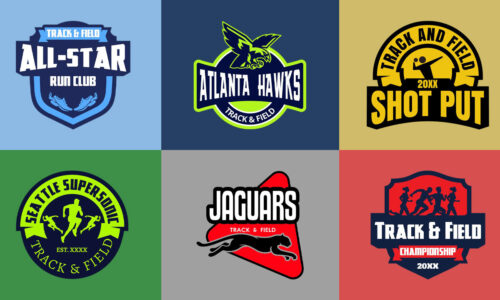 New Track & Field Templates Now In DecoNetwork!