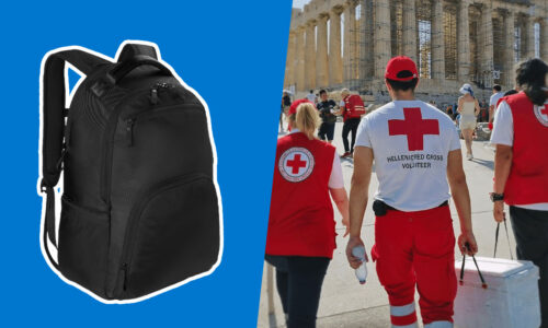 SanMar Backpacks Help American Red Cross & Cancer Society