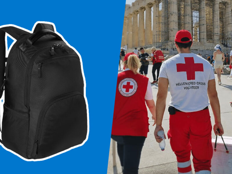 SanMar Backpacks Help American Red Cross & Cancer Society