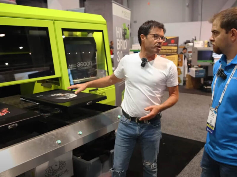 DTG & Screen Printing Hybrid 3.0 Series From Aeoon
