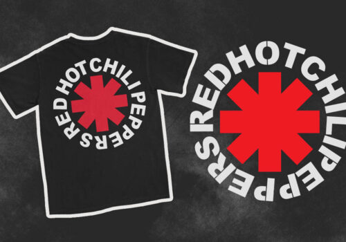 The Red Hot Chilli Peppers Star Of Affinity T-Shit Story