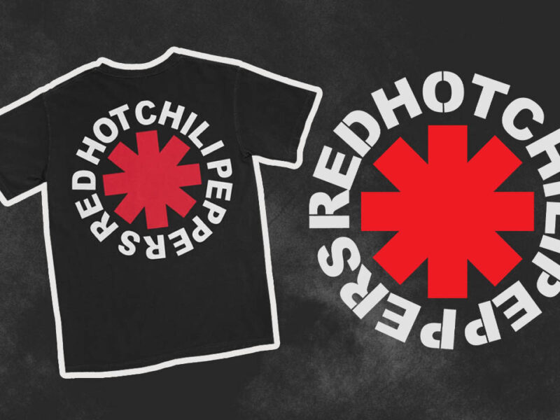 The Red Hot Chilli Peppers Star Of Affinity T-Shit Story