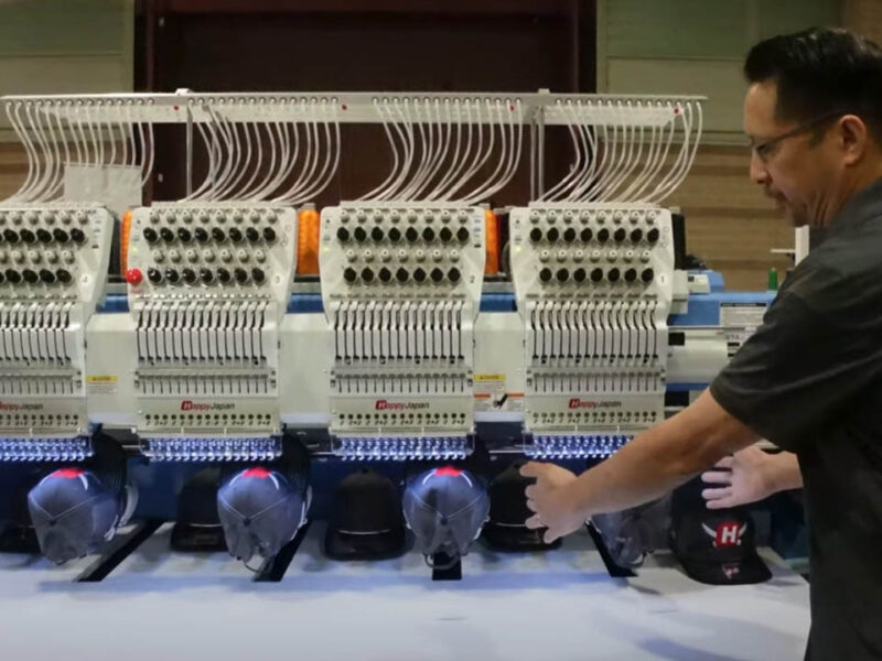 A Look At Texmac Happy Japan 2024 Embroidery Fleet