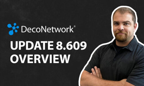 DecoNetwork 8.609 Update: The Biggest Upgrade Yet!