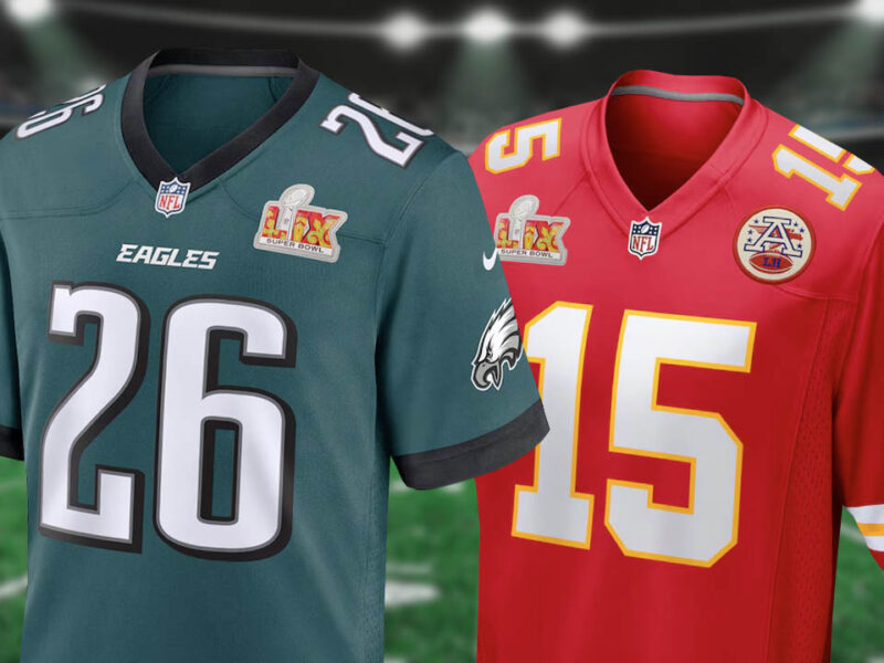 $40M In Fake Jerseys Seized Before Super Bowl LIX