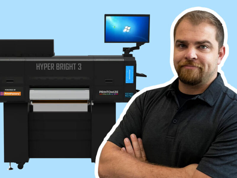 Hyper Bright 3: The 9-Color DTF Printer At Impressions Expo