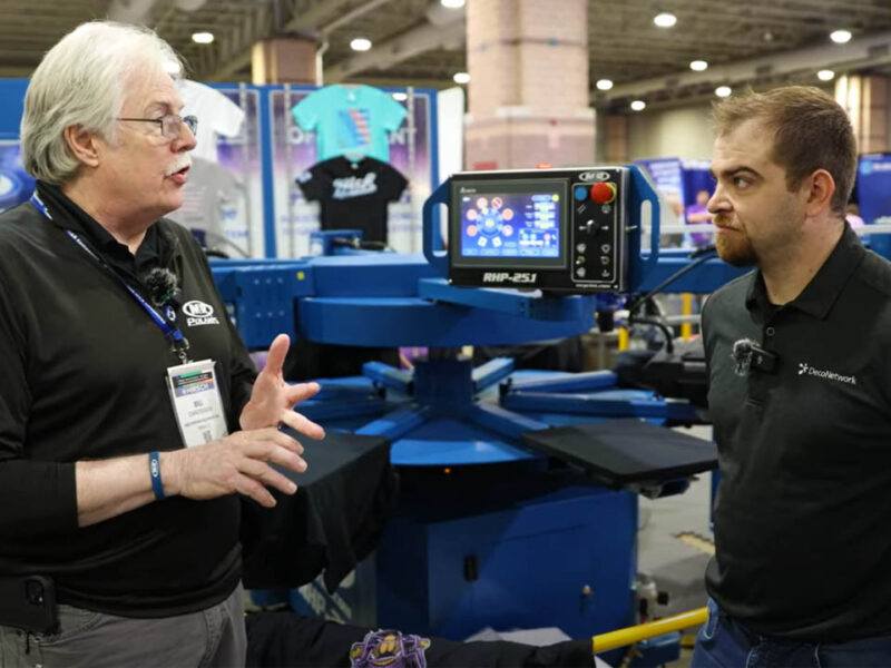 An Up-Close Look At The M&R Rotary Heat Press (RHP-25.1)