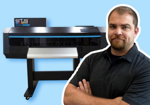 An Up-Close Look At The STS XPD-924D DTF Printer