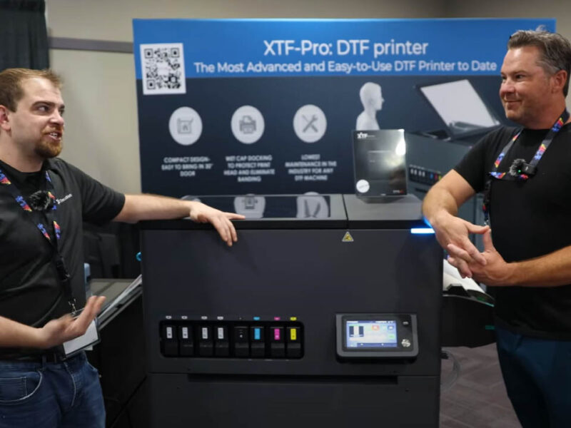 An Up-Close Look At XTF-Pro DTF Printer
