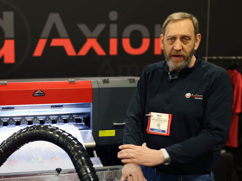 Hands On With Pioneer 24, The 4-Head, 8-Color DTF Printer