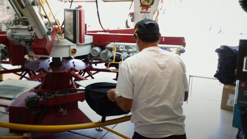 inked xpressions, garage print shop, screen printing, dtf printing, embroidery, home-based print shop, small space print shop, full-service print shop