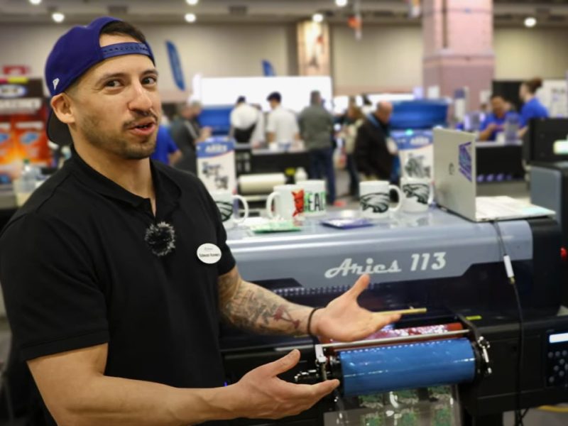 Hands On With UV DTF Printer Aries 113
