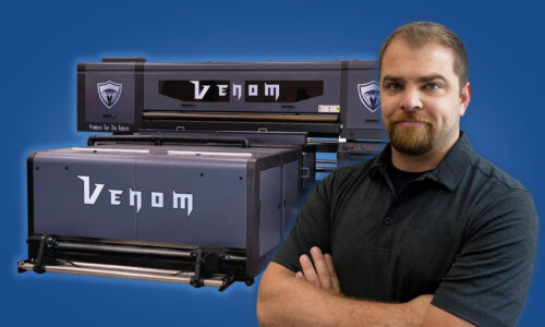 Hands On With CobraFlex 63″ DTF 15-Head Venom Printer