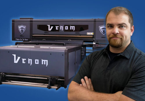 Hands On With CobraFlex 63″ DTF 15-Head Venom Printer