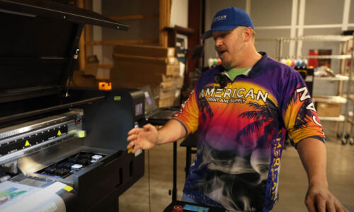 Hands On With Kraken DTF Printer, The 8-Head 9-Color Machine