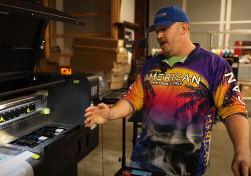 Hands On With Kraken DTF Printer, The 8-Head 9-Color Machine
