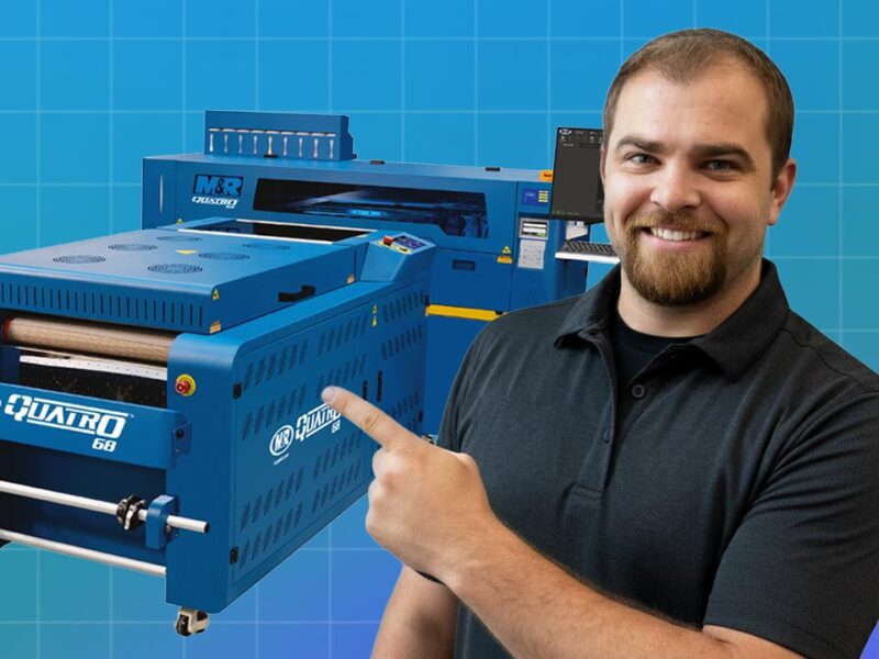 M&R Quatro Direct To Film (DTF) Transfer Printing System