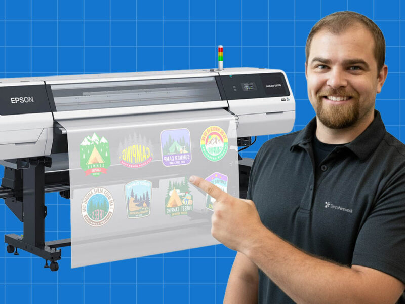SureColor G9070 DTF Printer at Impressions Expo Long Beach