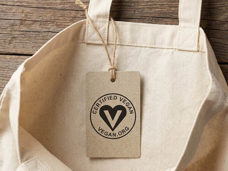 tbf bags earns vegan certification, tbf bags, vegan certified tote bags, vegan action certification, certified vegan logo, print ready tote bags, tote bags for screen printing, tote bags for heat transfer, promotional tote bags wholesale, sustainable tote bags, responsible sourcing tote bags