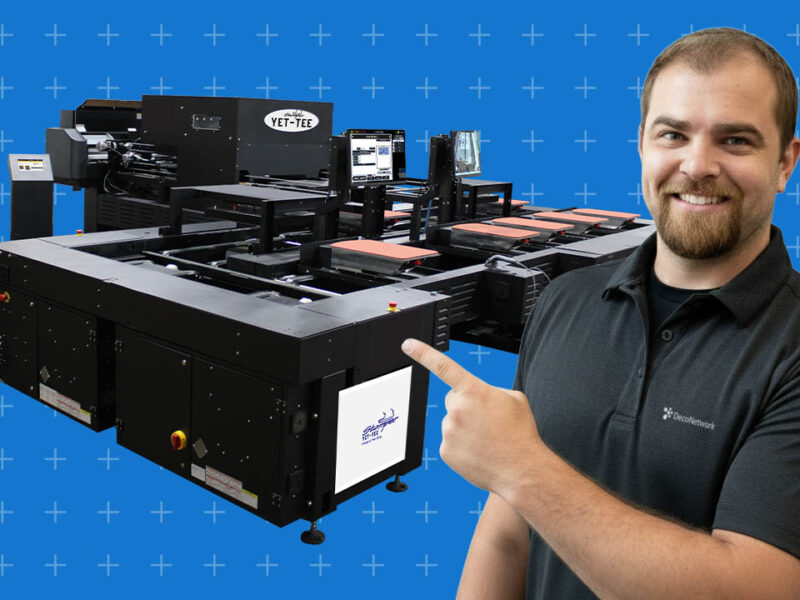 A Look At The Yet-Tee Automatic DTF Press