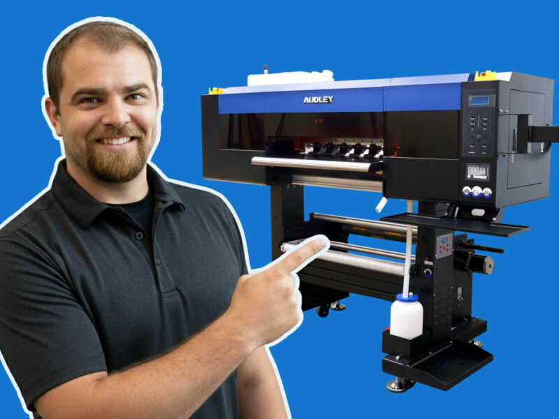 A Look At The Audley 6 Printhead DTF Printer