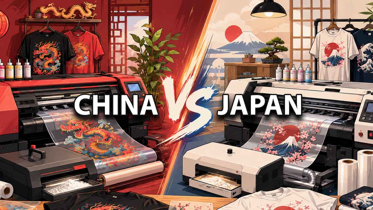 You are currently viewing Chinese vs Japanese DTF Printers: Which Wins?