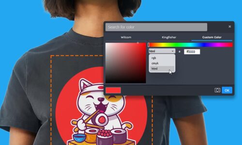 DecoNetwork Update Adds HTML Hex Code To Online Designer