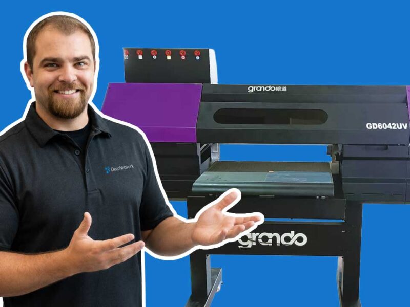 Grando UV DTF Printer: Create Crystal Labels, Stickers, More