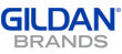 Gildan Brands logo, wholesale apparel manufacturer featured in DecoNetwork print shop management software.