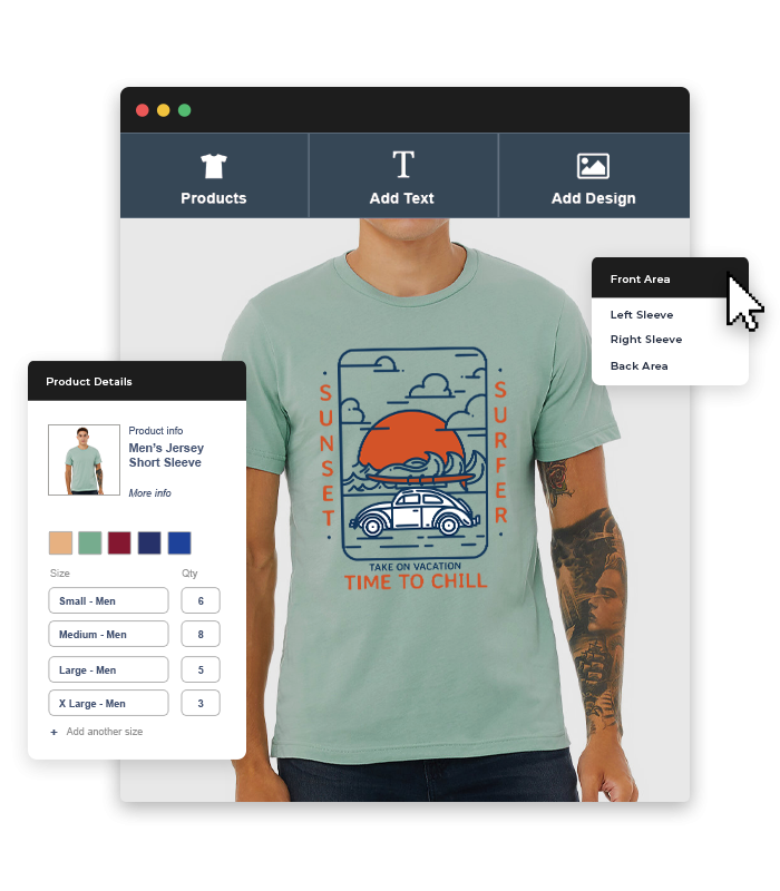 screen printing business software dtf dtg embroidery production management online stores